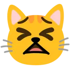 müdes Gesicht + Katzengesicht