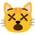 benommenes Gesicht + Katzengesicht