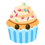ağzı olmayan yüz + cupcake