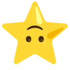 cara al revés + estrella