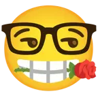 Strebergesicht + Rose