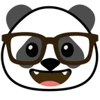 Strebergesicht + Panda