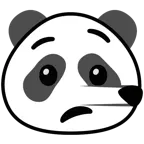 faccina bugiarda + panda