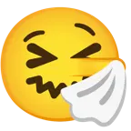 niesendes Gesicht + lügendes Gesicht