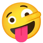 çılgın surat + yalan söyleyen yüz