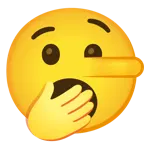 cara de bostezo + cara de mentiroso