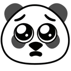 yalvaran yüz + panda