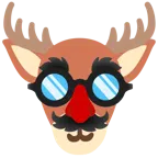 Hirsch + verkleidet