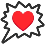 palo de corazones + bocadillo de enfado por la derecha