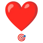 exclamación de corazón + diana