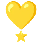 exclamación de corazón + estrella