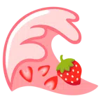 Welle + Erdbeere