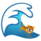 Welle + Tigergesicht