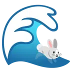Welle + Hasengesicht
