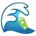Welle + Batterie