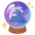 Welle + Kristallkugel