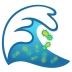 Welle + Mikrobe