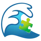 Welle + Puzzleteil