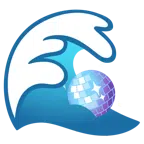 Welle + Discokugel