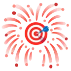 fuochi d’artificio + bersaglio