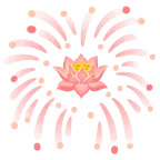 fuochi d’artificio + loto