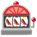 slot machine + scarpa con il tacco