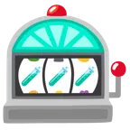 slot machine + provetta