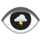 ojo + nube con rayo