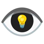 ojo + bombilla
