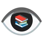 ojo + libros
