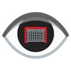 ojo + portería