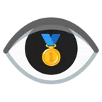 ojo + medalla de oro