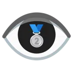 ojo + medalla de plata