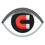 ojo + imán