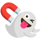 Gespenst + Magnet