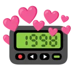 Herz mit Pfeil + Pager