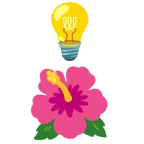 lâmpada + hibisco