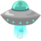 disco volante + biberon
