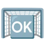 ゴールネット + OKマーク