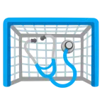 ゴールネット + 聴診器