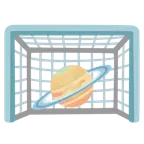 ゴールネット + 環のある惑星