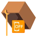 Mausefalle + Mobiltelefon aus