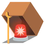 Mausefalle + Polizeilicht