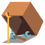 Mausefalle + Hammer und Schraubenschlüssel