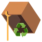Mausefalle + Recycling-Symbol