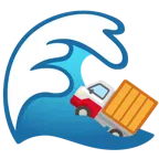 Welle + Lieferwagen