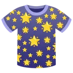 funkelnder Stern + T-Shirt