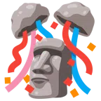 coriandoli + Moai
