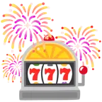 slot machine + fuochi d’artificio