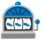 slot machine + scarpa sportiva